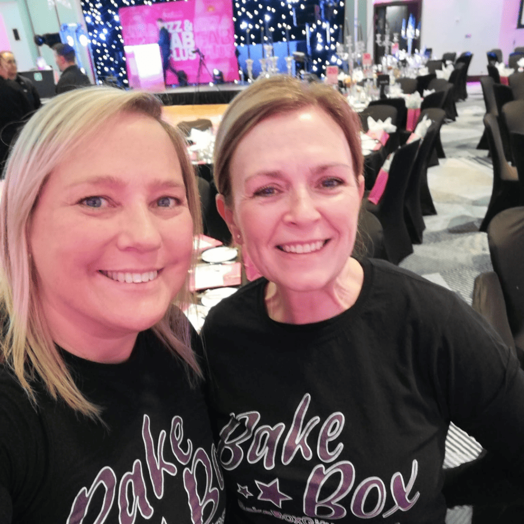 BakeBox at Fizz and Fabulous NSPCC fundraiser